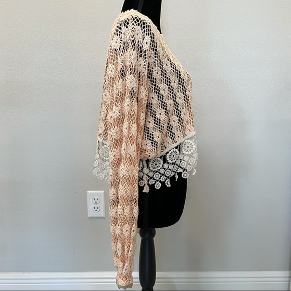 FREE PEOPLE NEW ROMANTICS HEIRLOOM RASHELE TOP - Picture 5 of 6